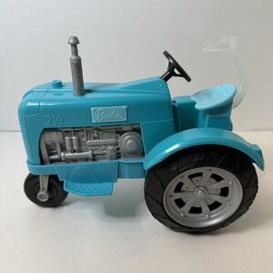 Barbie Turquoise/Teal Farm Tractor 2017 Mattel Sweet Orchard Farm- Tractor Only